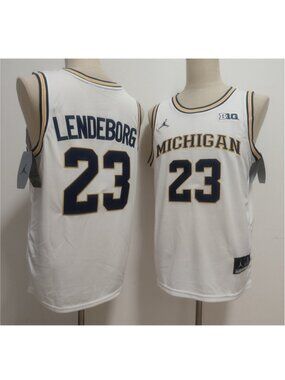 Yaxel Lendeborg White Stitched Jersey